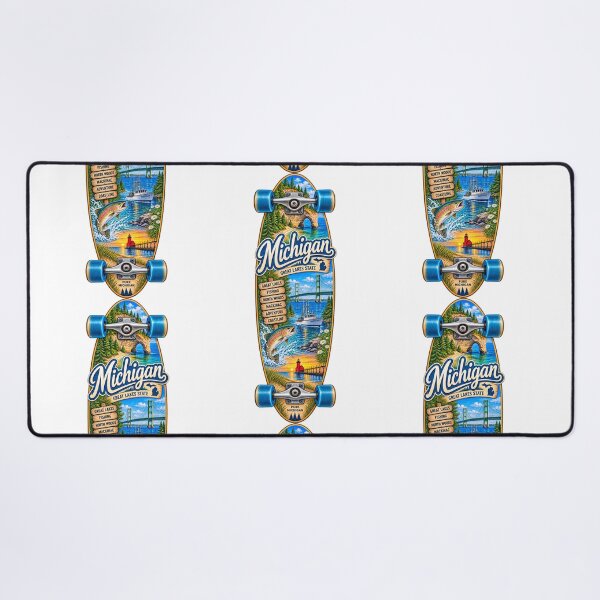 Item preview, Michigan Gen X Skateboard designed and sold by Whimspired By Paxx.