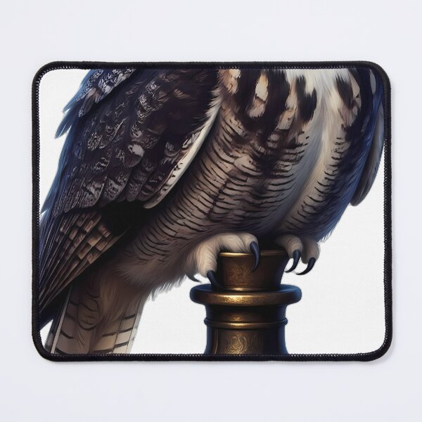 Item preview, Gothic Great Horned Owl Carved Bronze Poison Flask designed and sold by IllumeInk.