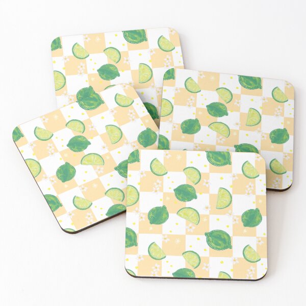 Item preview, Lime Blossoms and Checkers designed and sold by Neon-Harvest.