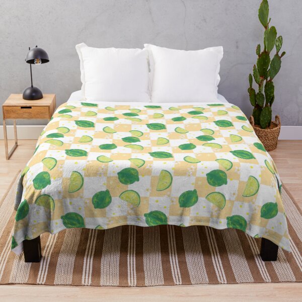 Item preview, Lime Blossoms and Checkers designed and sold by Neon-Harvest.