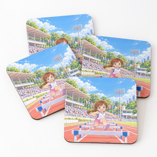Item preview, Kenzie Hurdles Track Cartoon Character Design designed and sold by Kenzie & Co.