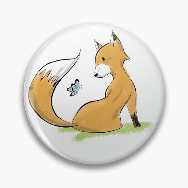 Item preview, Curious Fox designed and sold by FunHappyCute.