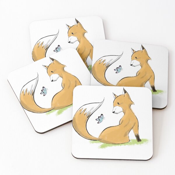 Item preview, Curious Fox designed and sold by FunHappyCute.