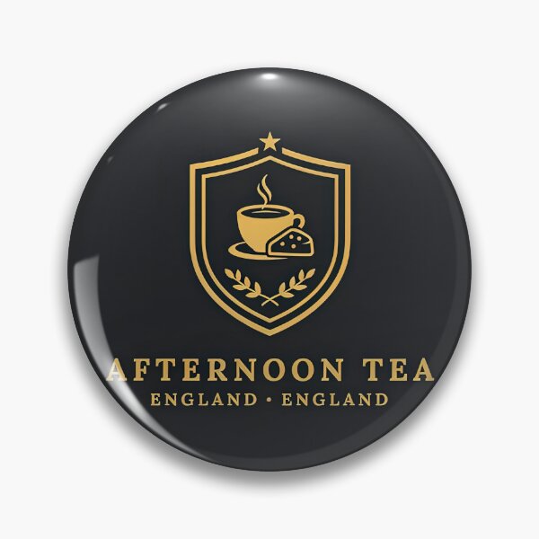 Item preview, Vintage Shield Badge Afternoon Tea England Crest Vector designed and sold by Shutter-Dragon.