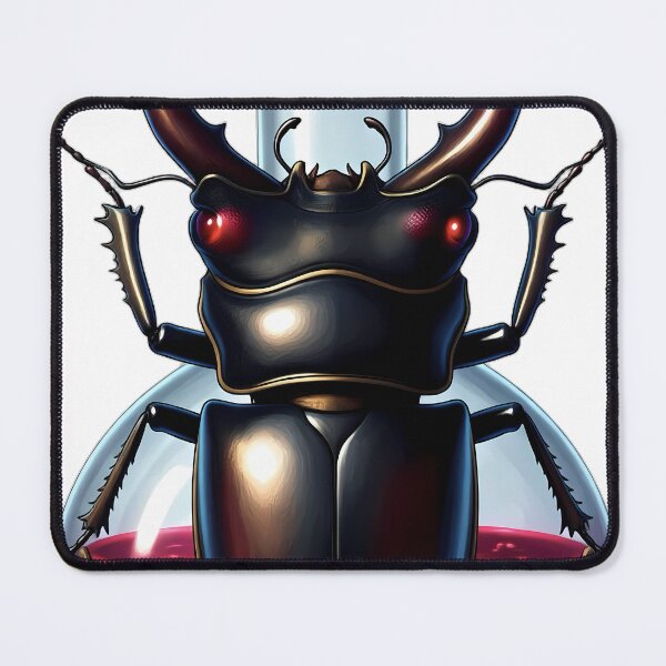 Item preview, Gothic Stag Beetle Dark Bronze Belladonna Phial designed and sold by IllumeInk.
