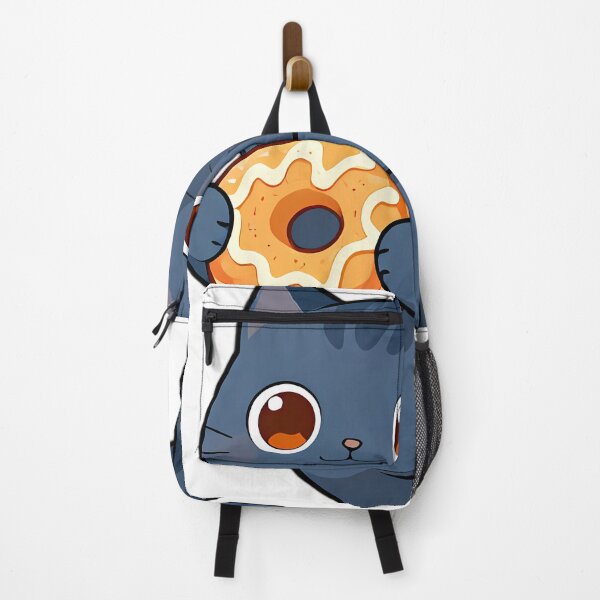 Item preview, Cute British Shorthair Cat Hugging Glazed Cider Donut designed and sold by pumsquare.