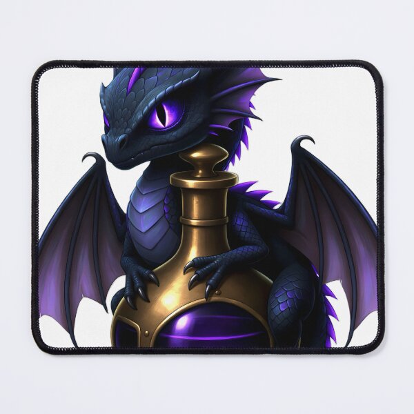 Item preview, Gothic Dragon Hatchling Antique Brass Elixir Phial designed and sold by IllumeInk.
