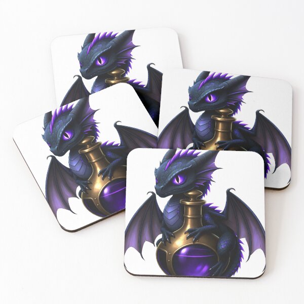 Item preview, Gothic Dragon Hatchling Antique Brass Elixir Phial designed and sold by IllumeInk.