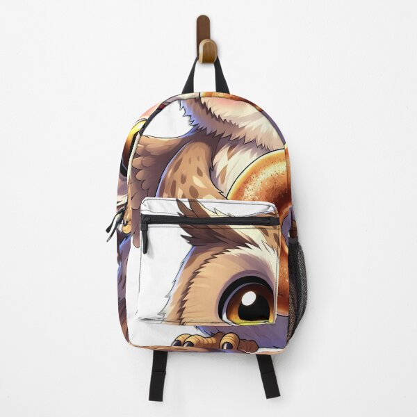 Item preview, Cute Tawny Owl Perched with Apple Cider Donut designed and sold by pumsquare.