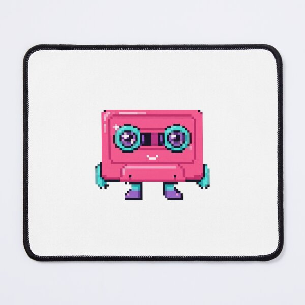Item preview, Retro Cassette Tape Pixel Art designed and sold by Matilda Pixel.