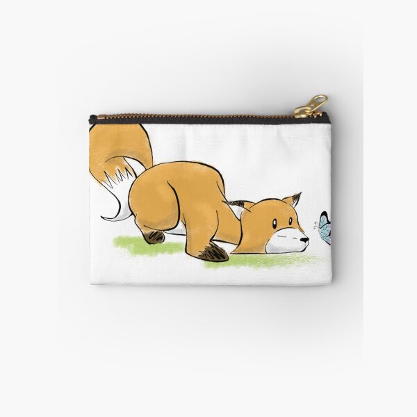 Item preview, Fox and Butterfly designed and sold by FunHappyCute.