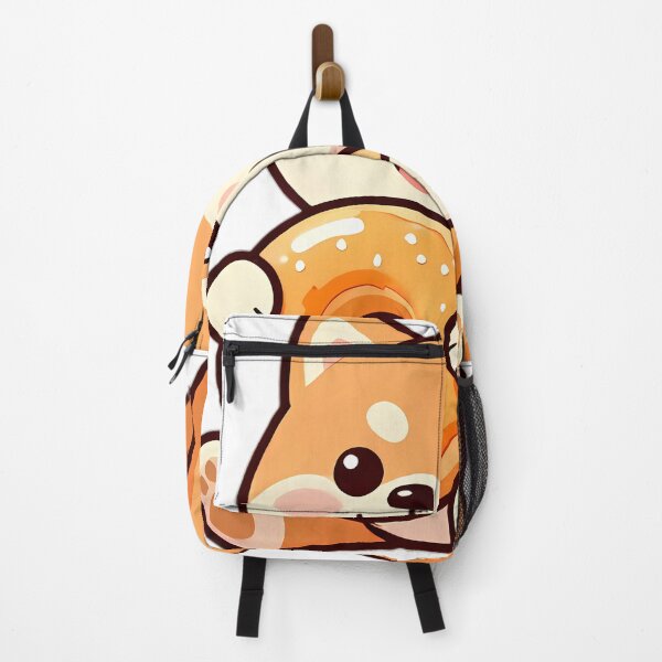 Item preview, Cute Shiba Inu Puppy Hugging Apple Cider Donut designed and sold by pumsquare.