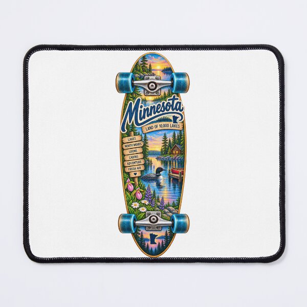 Item preview, Minnesota Gen X Skateboard designed and sold by Whimspired By Paxx.