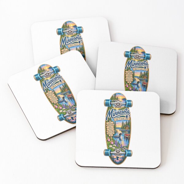 Item preview, Minnesota Gen X Skateboard designed and sold by Whimspired By Paxx.