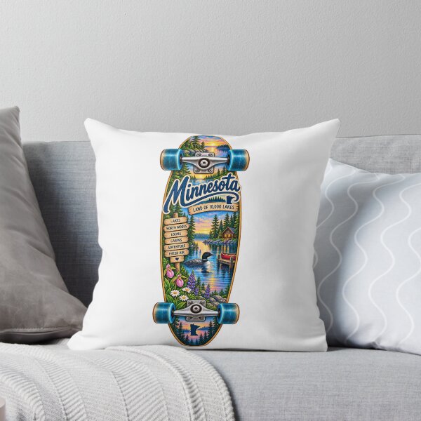 Item preview, Minnesota Gen X Skateboard designed and sold by Whimspired By Paxx.