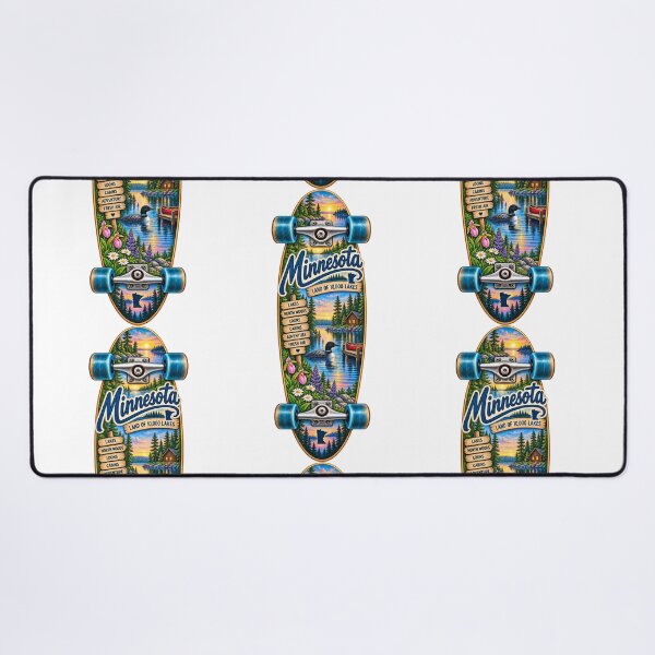 Item preview, Minnesota Gen X Skateboard designed and sold by Whimspired By Paxx.