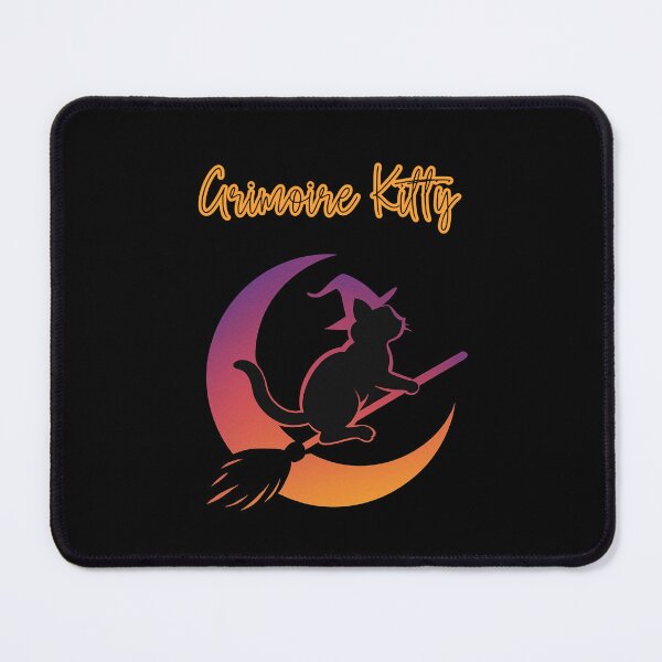 Item preview, Grimoire Kitty Witch Cat Halloween Spellbook Design designed and sold by Dreamsartistry.