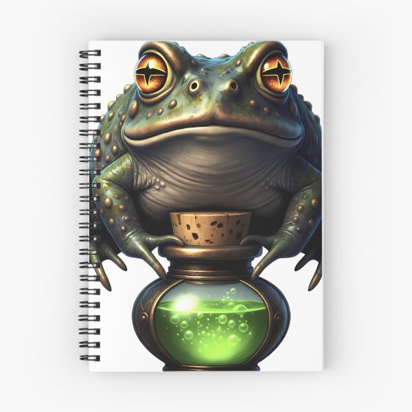 Item preview, Gothic Toad Antique Dark Bronze Poison Phial designed and sold by IllumeInk.