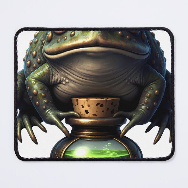 Item preview, Gothic Toad Antique Dark Bronze Poison Phial designed and sold by IllumeInk.