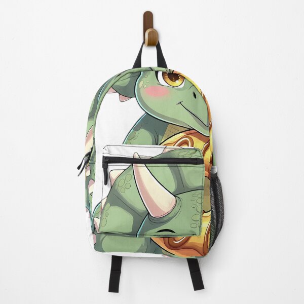 Item preview, Cute Chibi Triceratops Hugging Apple Cider Donut designed and sold by pumsquare.