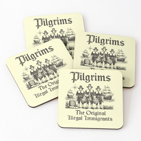 Item preview, Pilgrims, The Original Illegal Immigrants designed and sold by louciverzania.