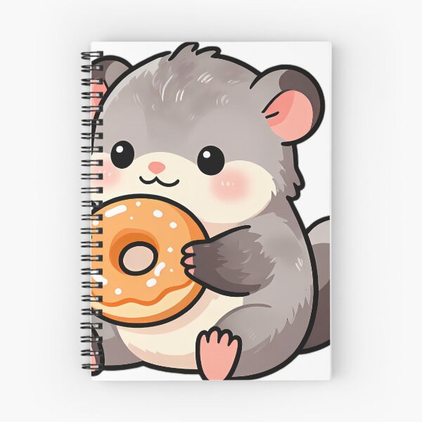 Item preview, Cute Possum Joey Hugging Apple Cider Donut designed and sold by pumsquare.
