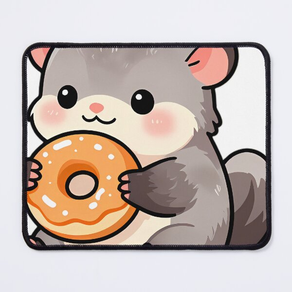 Item preview, Cute Possum Joey Hugging Apple Cider Donut designed and sold by pumsquare.