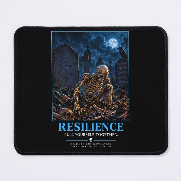 Item preview, ⚡Dead Serious Motivation Collection - Resilience designed and sold by WheelieGdArt.