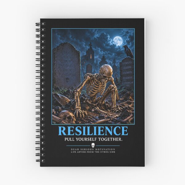 Item preview, ⚡Dead Serious Motivation Collection - Resilience designed and sold by WheelieGdArt.