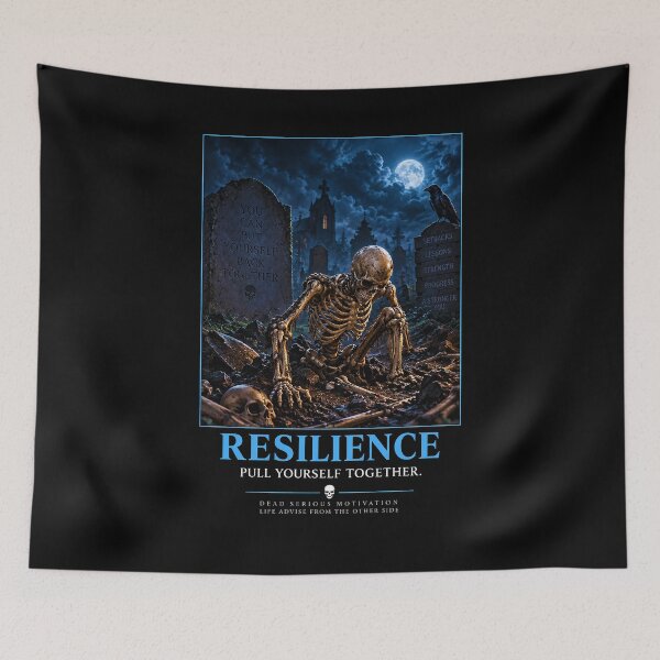 Item preview, ⚡Dead Serious Motivation Collection - Resilience designed and sold by WheelieGdArt.