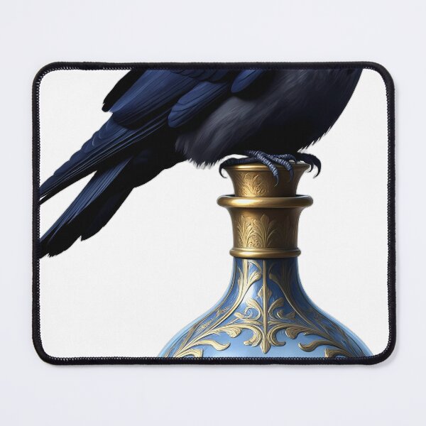 Item preview, Gothic Jackdaw Antique Brass Wolfsbane Flask designed and sold by IllumeInk.