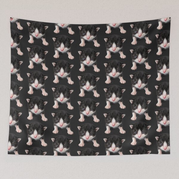 Item preview, Tiny Tuxedo Kitten Cute Baby Cat designed and sold by Tee-Shirt-Topia.