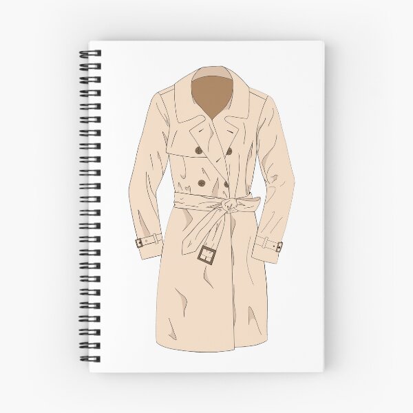 Item preview, trench coat designed and sold by ella walker illustrations.