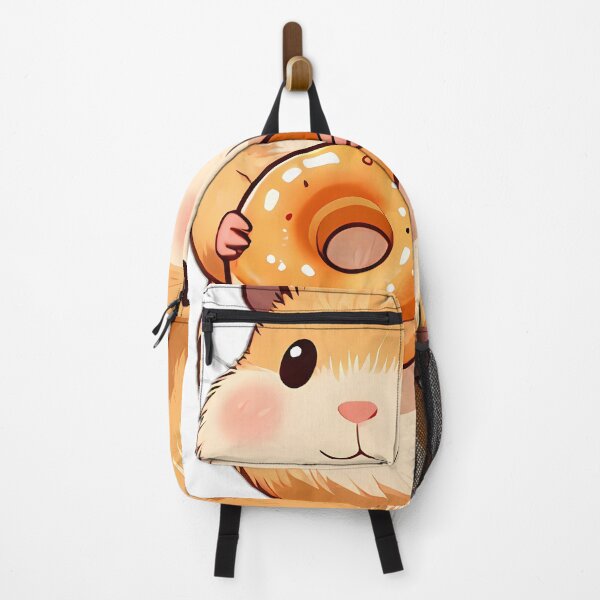 Item preview, Cute Hamster Hugging Mini Apple Cider Donut designed and sold by pumsquare.
