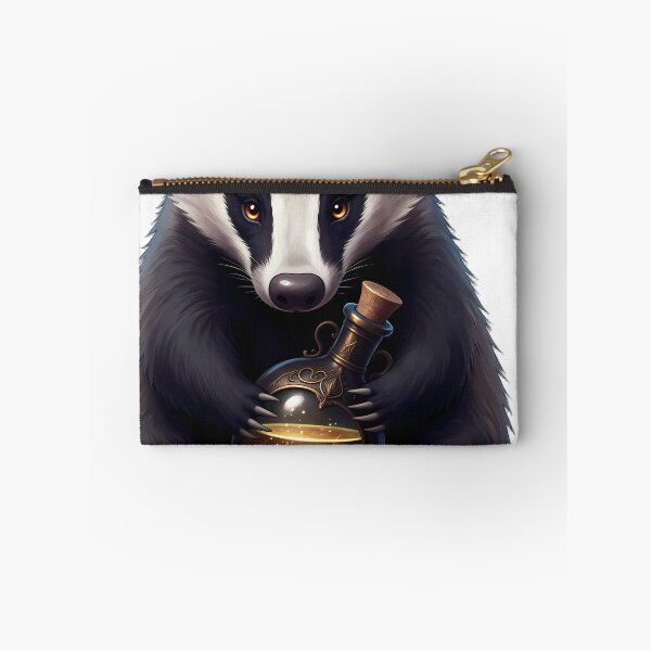 Item preview, Gothic Badger Antique Dark Bronze Apothecary Bottle designed and sold by IllumeInk.