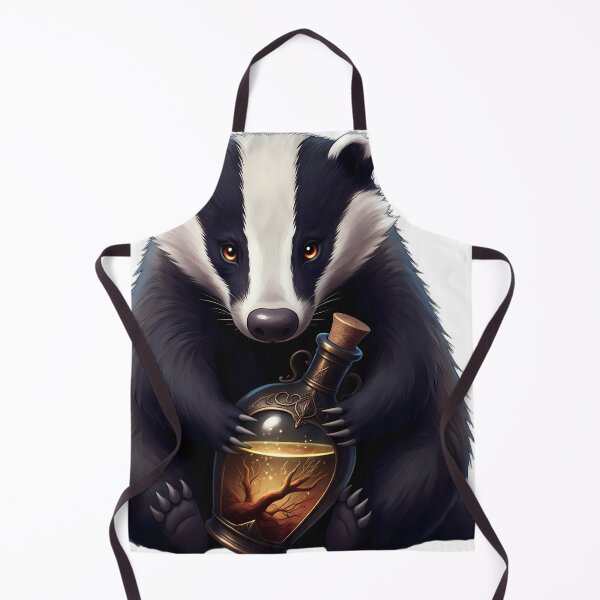 Item preview, Gothic Badger Antique Dark Bronze Apothecary Bottle designed and sold by IllumeInk.