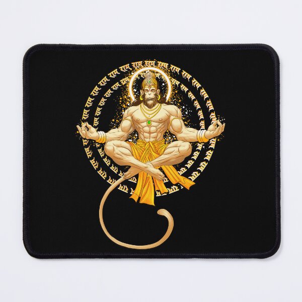 Item preview, Meditating Hanuman designed and sold by Roysdisturbia.