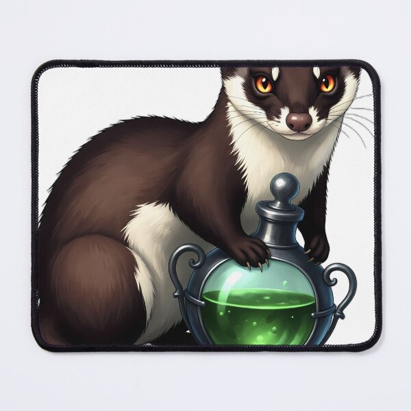 Item preview, Gothic Weasel Antique Pewter Elixir Phial designed and sold by IllumeInk.