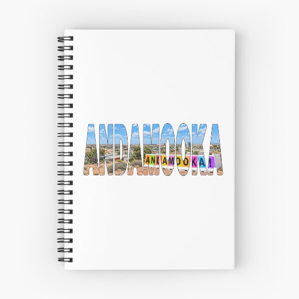 Item preview, ANDAMOOKA - South Australia Opal Mine Shaft Piles Colourful Town Sign designed and sold by Adam Gormley.