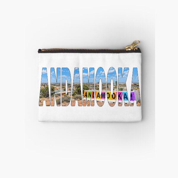 Item preview, ANDAMOOKA - South Australia Opal Mine Shaft Piles Colourful Town Sign designed and sold by Adam Gormley.