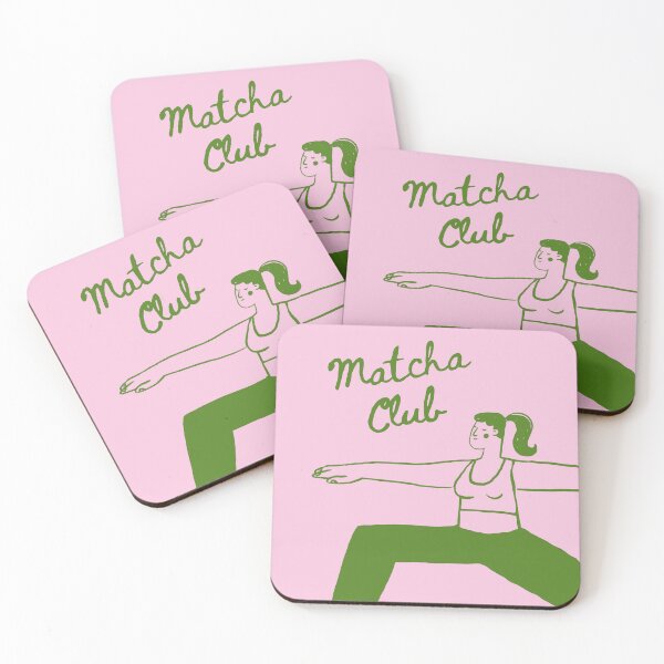 Item preview, Matcha Club - Yoga & Green Tea Aesthetic designed and sold by MiaBellaGirl.