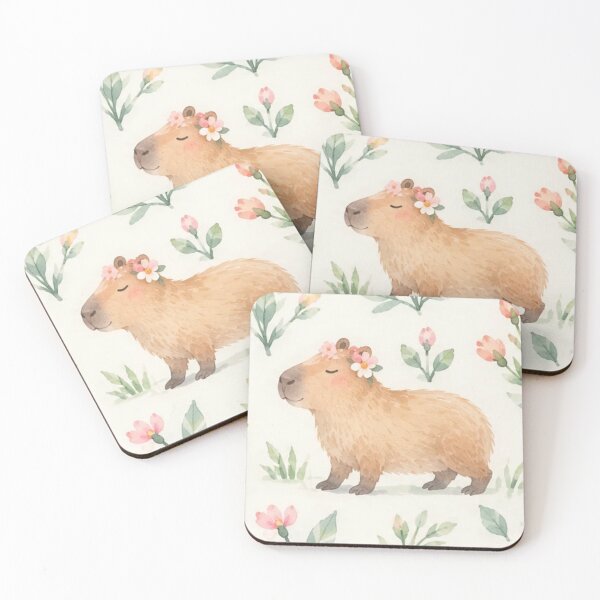 Item preview, Don't Worry, Be Capy designed and sold by Blandine Duvillier.