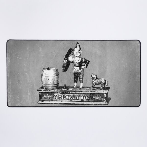 Item preview, Antique Cast Iron Trick Dog Mechanical Bank designed and sold by Ghoul Enterprises.