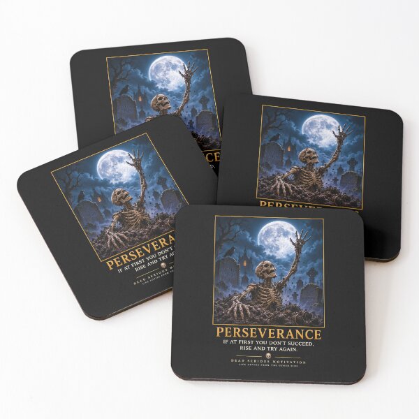 Item preview, ⚡Dead Serious Motivation Collection - Perseverance designed and sold by WheelieGdArt.