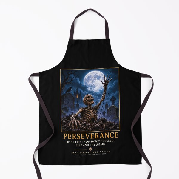 Item preview, ⚡Dead Serious Motivation Collection - Perseverance designed and sold by WheelieGdArt.