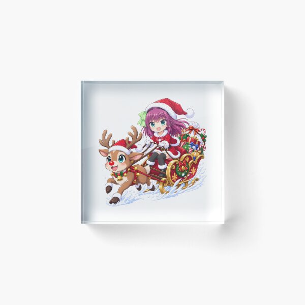 Item preview, Yuri Nakamura Angel Beats Christmas Reindeer Sleigh designed and sold by mildaclairmo.