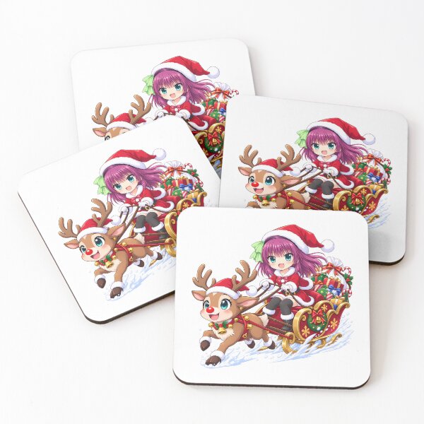 Item preview, Yuri Nakamura Angel Beats Christmas Reindeer Sleigh designed and sold by mildaclairmo.