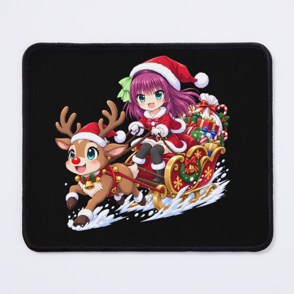 Item preview, Yuri Nakamura Angel Beats Christmas Reindeer Sleigh designed and sold by mildaclairmo.
