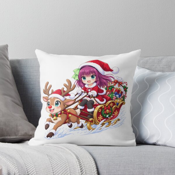 Artikelvorschau, Yuri Nakamura Angel Beats Christmas Reindeer Sleigh entworfen und verkauft von mildaclairmo.