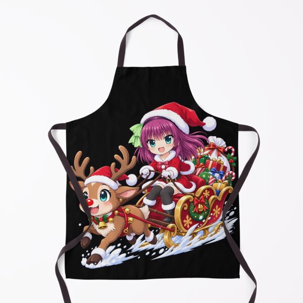 Item preview, Yuri Nakamura Angel Beats Christmas Reindeer Sleigh designed and sold by mildaclairmo.